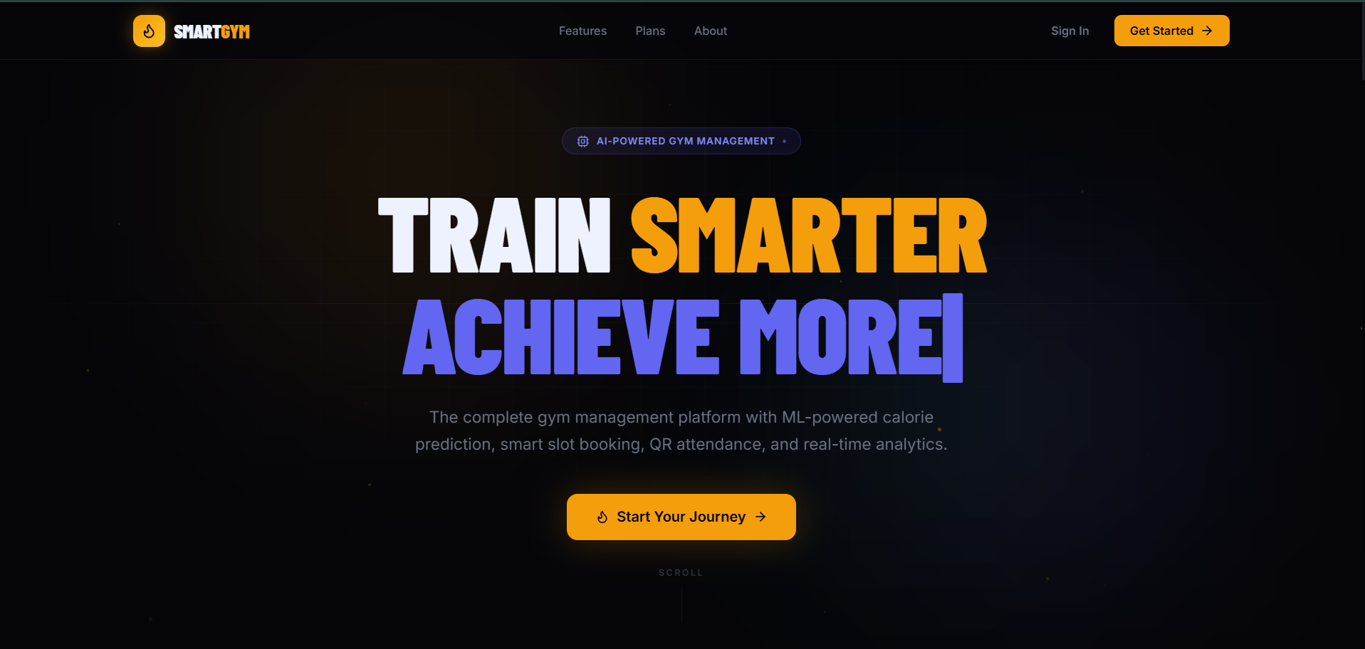 SmartGym AI-Powered Gym Management System